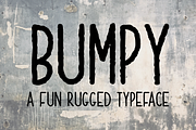 BUMPY | a fun rugged typeface, a Font by Design av MAD (Thumbnail 1 of 5)