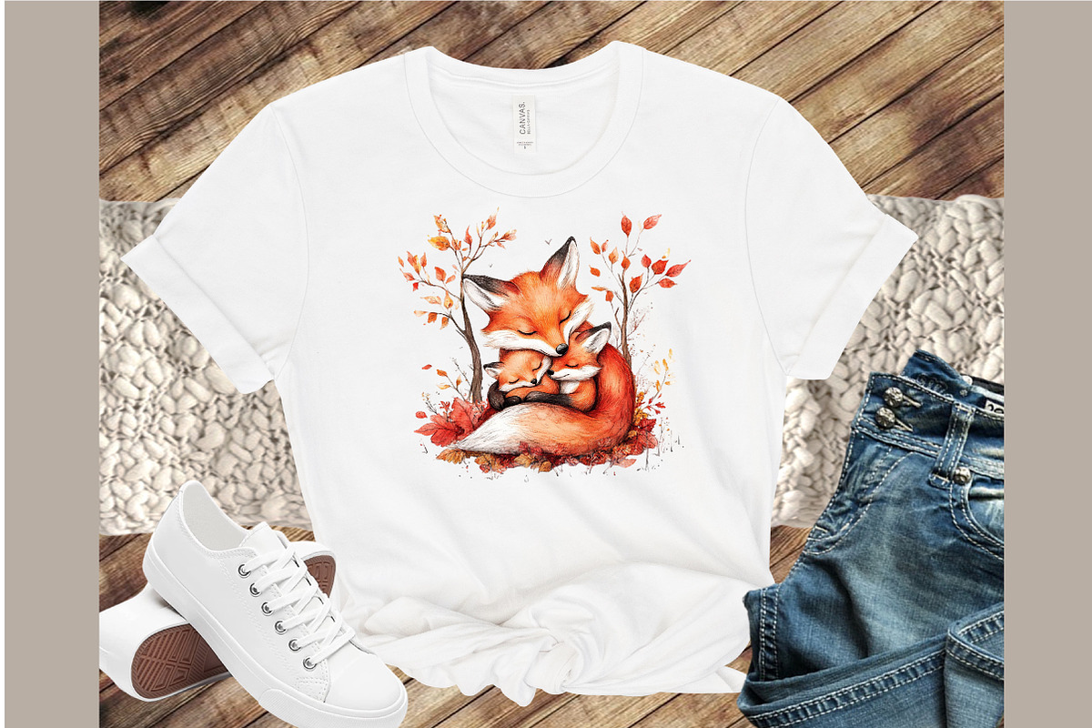 Cozy Fall Clipart, Fall Animals Clip, an Illustration by Sublimation Artist (Photo 4 of 6)