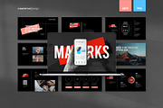 Marks Animated PowerPoint Template, a Presentation Template by Creathrive Design (Thumbnail 1 of 7)