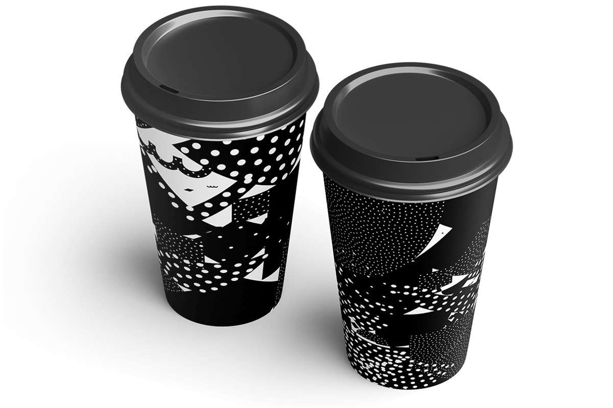 Mono Contain - Background patterns, a Decorative Illustration by Huebert World (Photo 9 of 10)