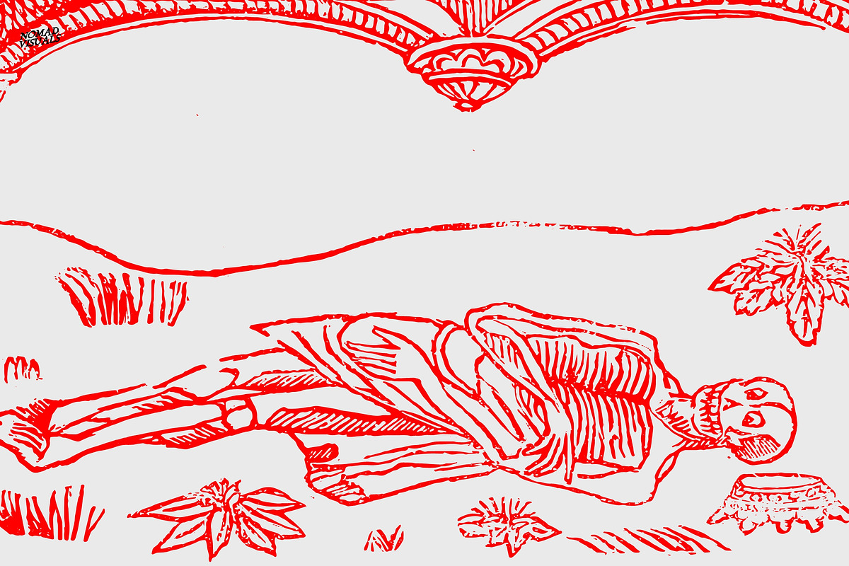 The Great Dance of Death, an Illustration by Nomad Visuals (Photo 6 of 19)