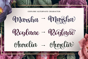 Marlina Garden - Sweet Modern Script, a Script Font by Kotak Kuning Studio (Thumbnail 7 of 10)