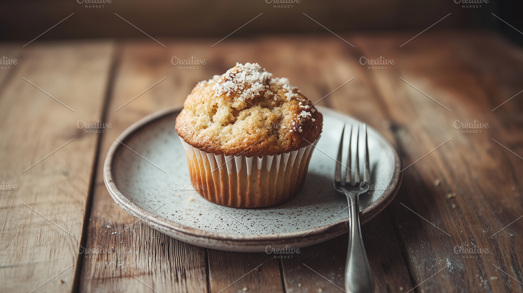 Perfectly baked cupcake on ceramic, a Food & Drink Photo by MistyDay