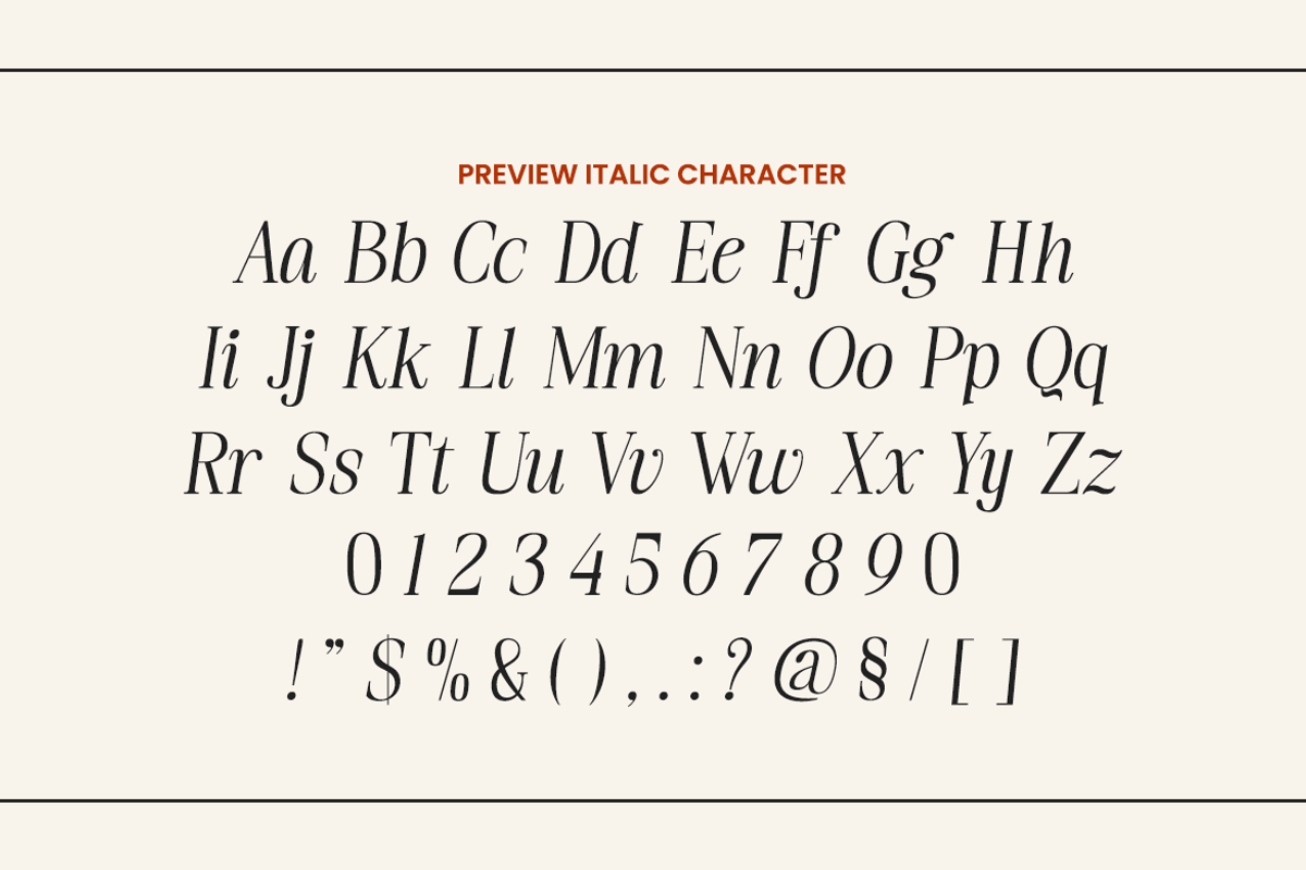 Svara Modern Editorial Serif Font, a Serif Font by Rasio Studio (Photo 3 of 11)