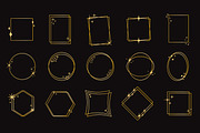 Sparks and stars frames, an Object Graphic by Tati_Kli (Thumbnail 2 of 3)
