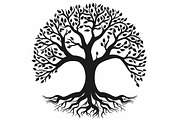 8 Tree of Life Vector Collection, an Illustration by BIPLOB EXPERT (Thumbnail 2 of 9)