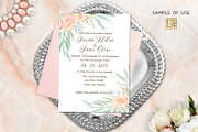 50% OFF Peach peonies Watercolor, an Illustration by LABFcreations (Thumbnail 9 of 12)