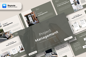 Project Management - Keynote, a Presentation Template by artchiles_design
