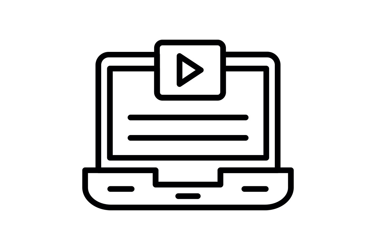 Video Line Icon, an Icon by Pexelpy (Photo 1 of 2)