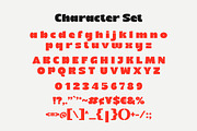 Cloth Fate - Bold Sans Serif Font, a Sans Serif Font by Burhan Afif (Thumbnail 8 of 10)