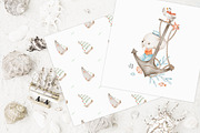 LITTLE SAILOR watercolor set, an Animal Illustration by erasovas (Thumbnail 11 of 12)
