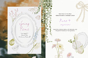 Éclat de Printemps Spring Clipart, a Decorative Illustration by Muse Artist (Thumbnail 10 of 15)