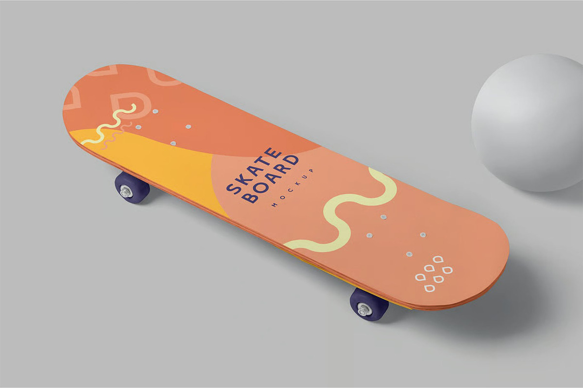 Skateboard Mockups, an Advertising Mockup by megostudi0 (Photo 3 of 7)