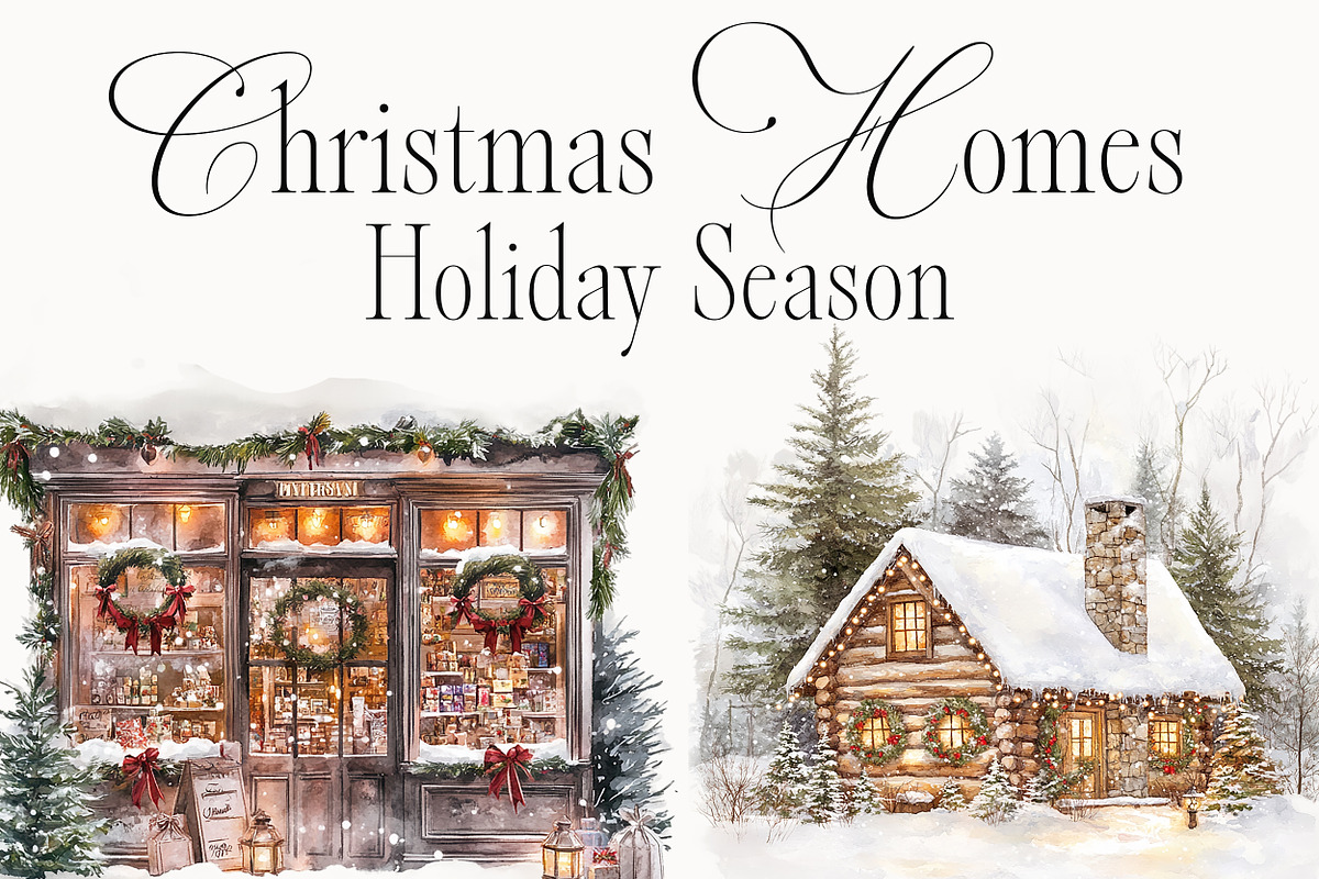 New! Winter Christmas Edition, a Seasonal Illustration by Isabelle Salem (Photo 31 of 227)