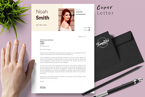 Creative CV Design / Resume - Noah