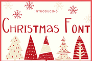 Christmas Font, a Handwritten Font by Akrinity Digital (Thumbnail 1 of 4)