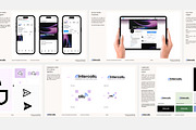 Elegant 57-Page Style Guide Kit, a Presentation Template by Smotrow Related (Thumbnail 5 of 12)