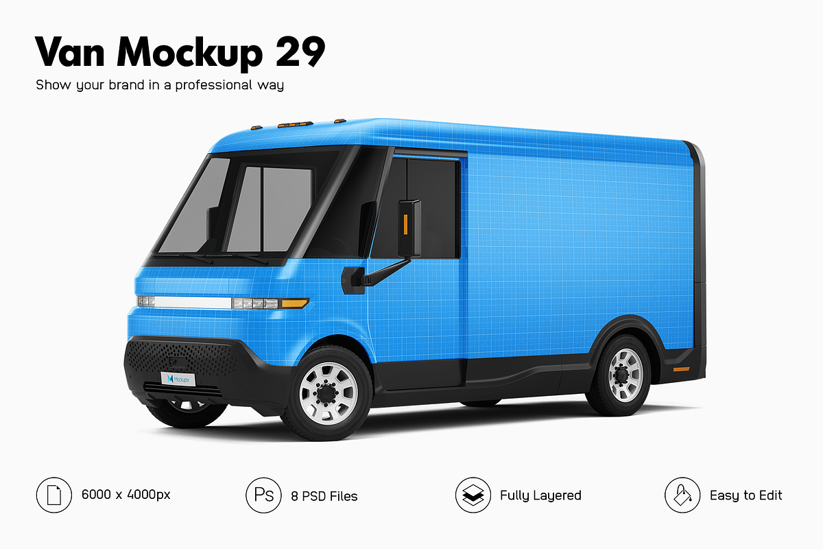 Van Mockup 29, a Product Mockup by Mockupix (Photo 1 of 12)