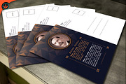 Art Deco Funeral Announcement Card, a Flyer Template by SeraphimChris (Thumbnail 5 of 5)