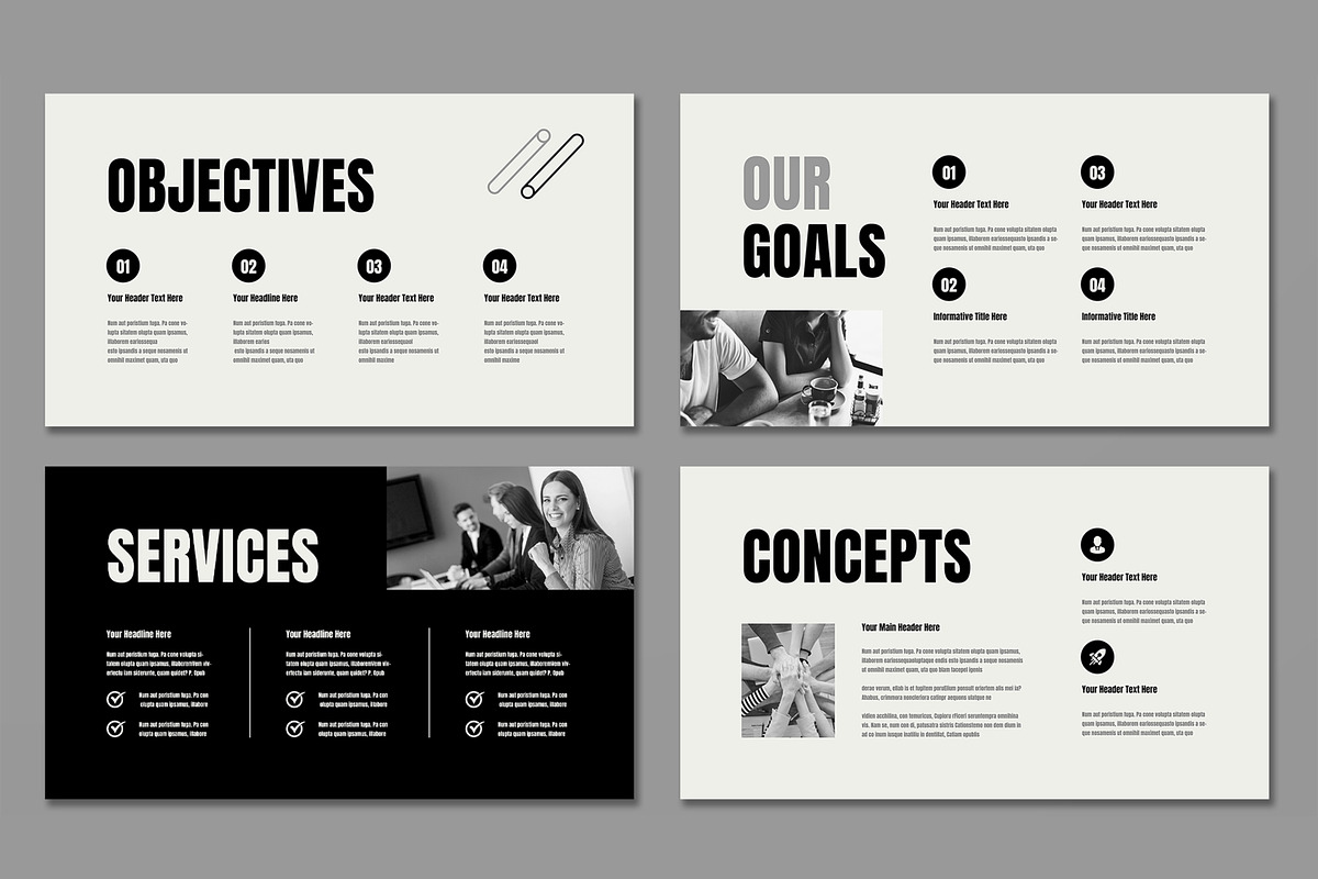 Brand Proposal Presentation Layout, a Presentation Template by ContestDesign (Photo 3 of 5)