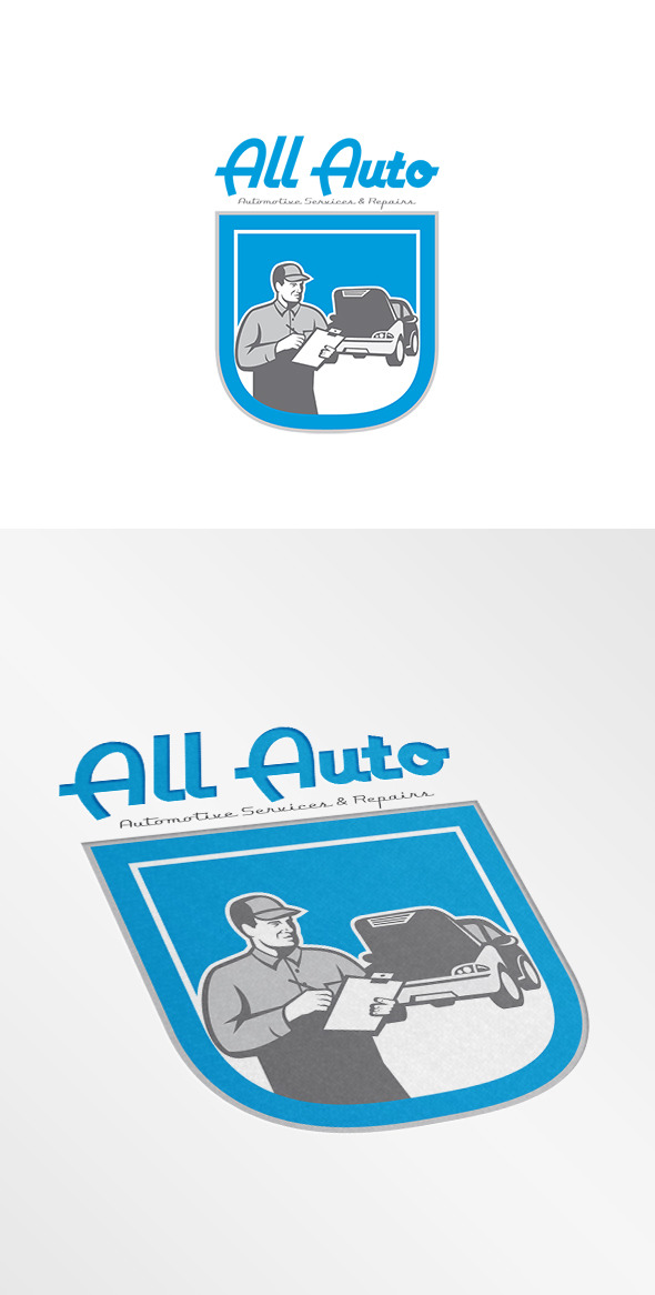 All Auto Automotive Services Logo, a Branding & Logo Template by patrimonio