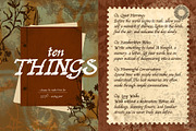 Northwick Press - Heritage In Print, a Serif Font by Setara Langit CreativeStd (Thumbnail 7 of 15)
