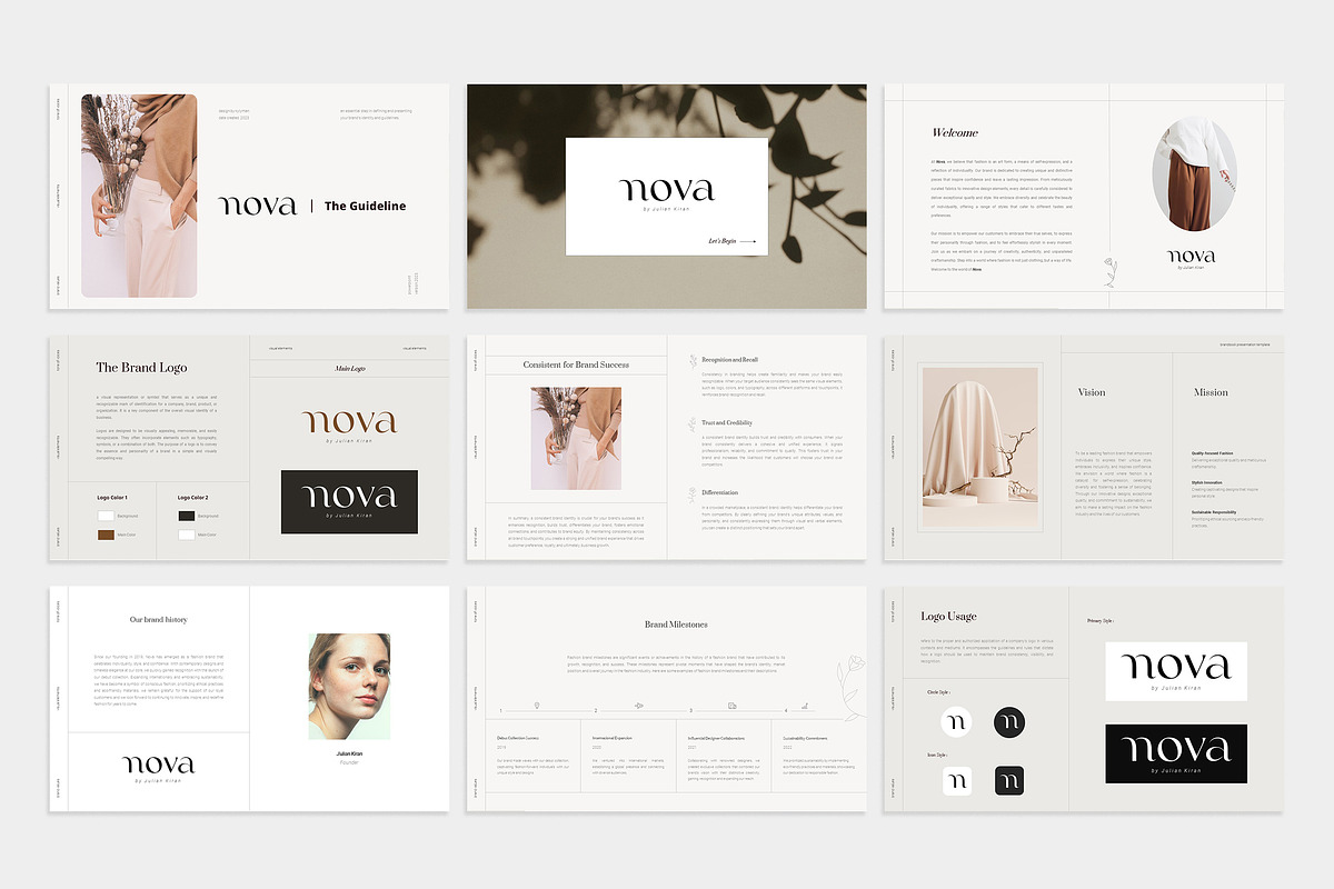 Nova Brand - Google Slides Template, a Presentation Template by kylyman (Photo 4 of 6)