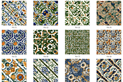 Mediterranean Tile Patterns Backgrou, a Pattern Graphic by Ink Gallery (Thumbnail 2 of 6)