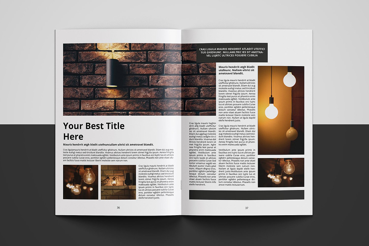 Magazine Template, a Magazine Template by Template Shop (Photo 3 of 16)