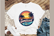 Retro Summer Sunkissed PNG, an Illustration by Sublimation Artist (Thumbnail 4 of 6)