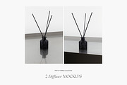 Diffuser Glass Bottle Mockups PSD, a Packaging Mockup by Feel This (Thumbnail 4 of 4)