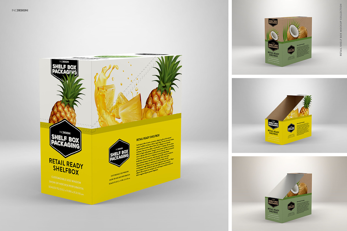 Retail Shelf Box 13 Packaging Mockup, a Packaging Mockup by INCDesign (Photo 6 of 8)