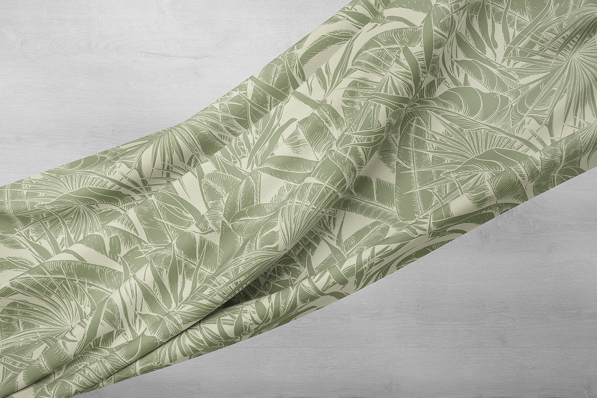 Green Tropical Patterns, a Pattern Graphic by Jeanna Draw (Photo 12 of 13)