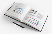 Square Hardcover Book Mockup, a Books & Magazine Mockup by Graphic Xtreme (Thumbnail 2 of 4)