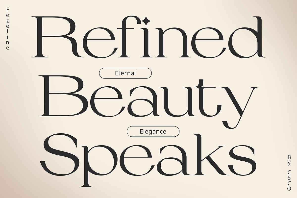 Fezeline – Elegant Serif, a Serif Font by Craft Supply Co. (Photo 5 of 8)