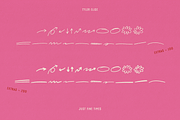 JUST FINE TIMES by Tyler Elise, a Handwritten Font by tylerelise (Thumbnail 4 of 5)