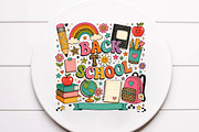 Cute Back To School PNG, a Seasonal Illustration by DreamArtGraphic (Thumbnail 2 of 5)