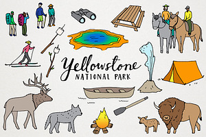 Yellowstone National Park Clipart