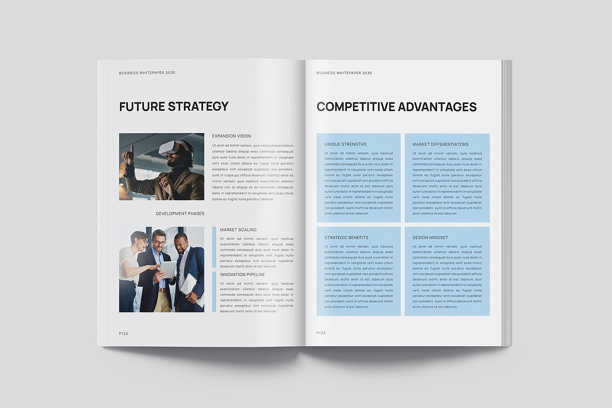 White Paper Template, a Brochure Template by Designsoul14 (Photo 10 of 12)