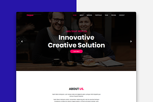 Hayper - Onepage Creative