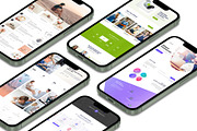 ALL 3D iPHONE MOCK-UP BUNDLE VOL-9, an iPhone Mockup by Graphicsworld125 (Thumbnail 1 of 19)