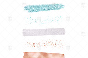 Copper Blue Summer Brush Strokes, an Illustration by Frou Fou Craft (Thumbnail 3 of 3)