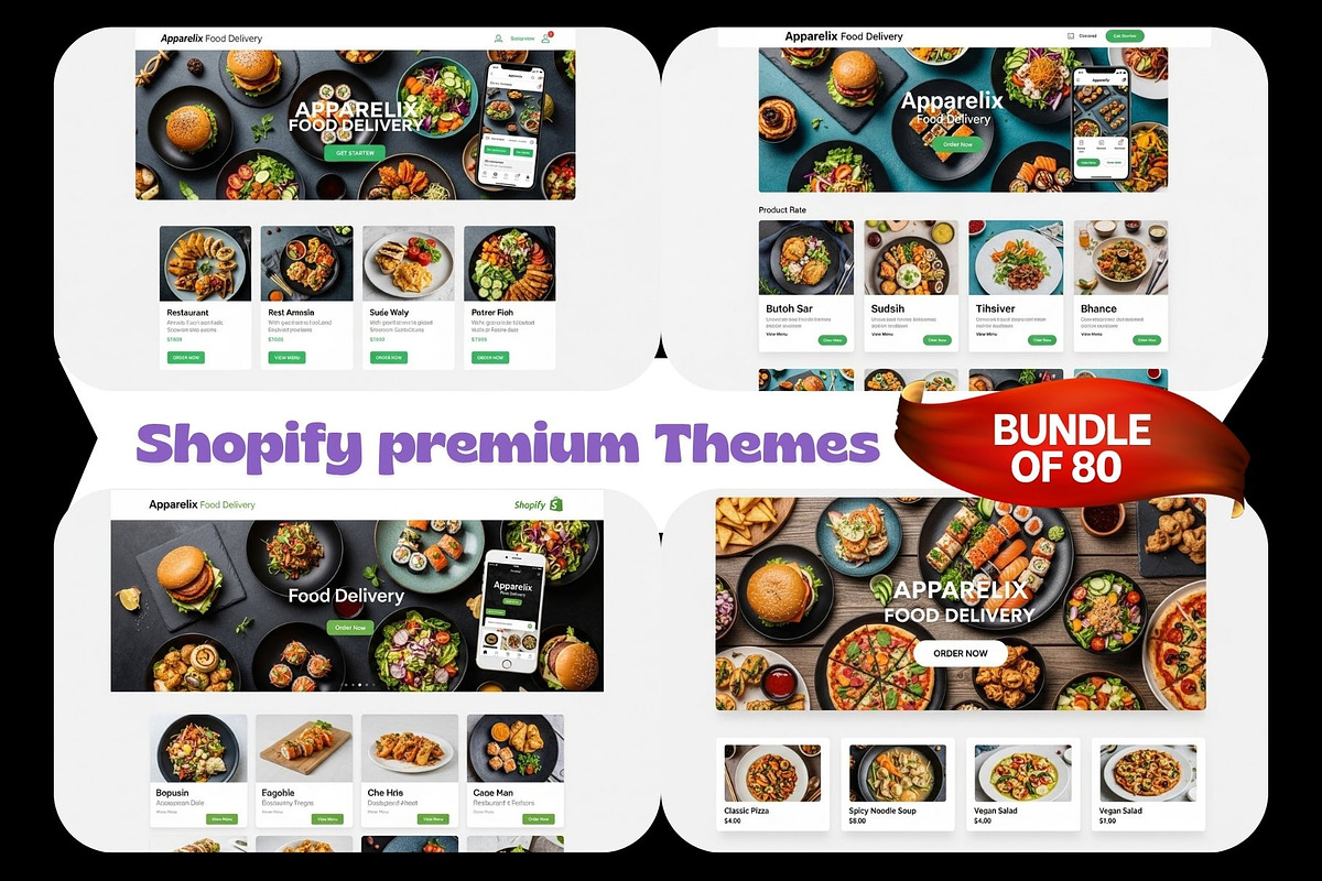 Shopify Premium 80 Themes, a Shopify Template by Crox Studio | Digital (Photo 18 of 59)