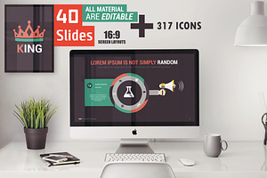 King PowerPoint Template