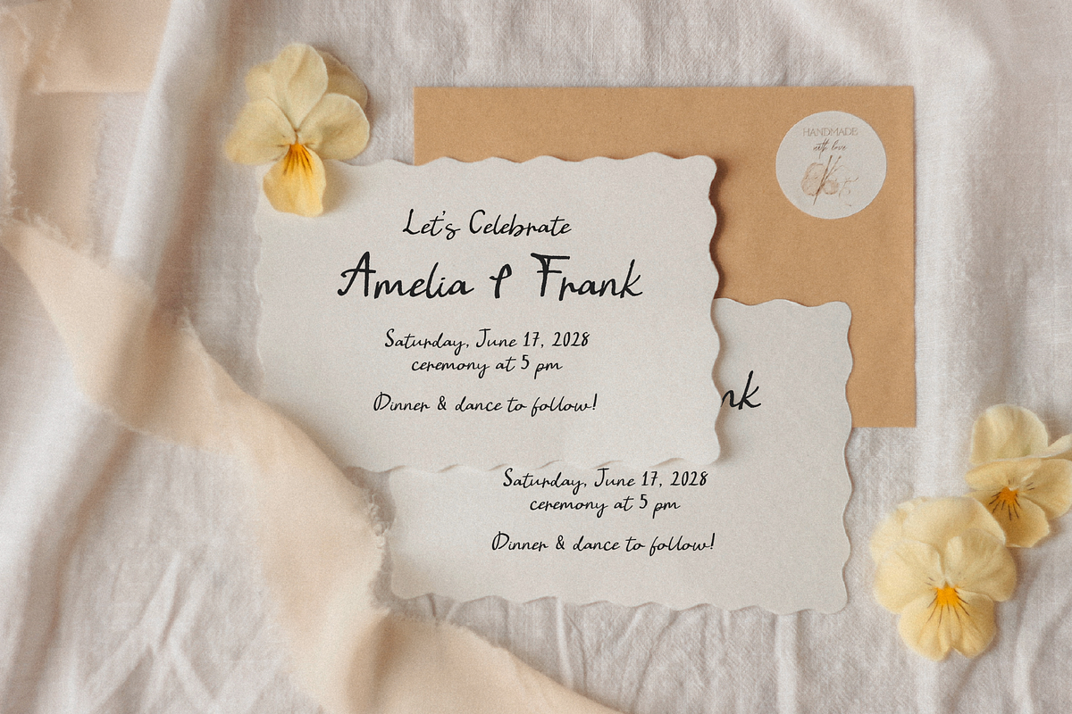 Bon Appetit Darling Pencil Script, a Handwritten Font by Kaya Fonts (Photo 24 of 44)