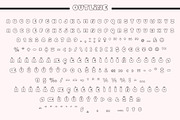 Fox Orbit Font, a Symbol Font by Fox7 By Rattana (Thumbnail 13 of 15)