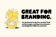 Caphole - Chunky Bold Font, a Sans Serif Font by Graptail (Thumbnail 3 of 15)