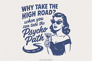 Why Take The High Road? Psycho Path, an Illustration by SharpMarketplace (Thumbnail 1 of 9)