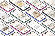 ALL 3D iPHONE MOCK-UP BUNDLE VOL-1, an iPhone Mockup by Graphicsworld125 (Thumbnail 12 of 62)
