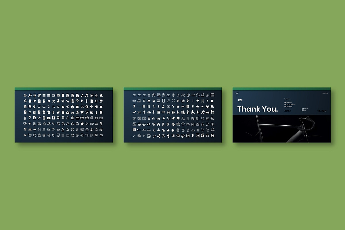 Martin – Business PowerPoint, a Presentation Template by Dens Creative Studio (Photo 6 of 6)